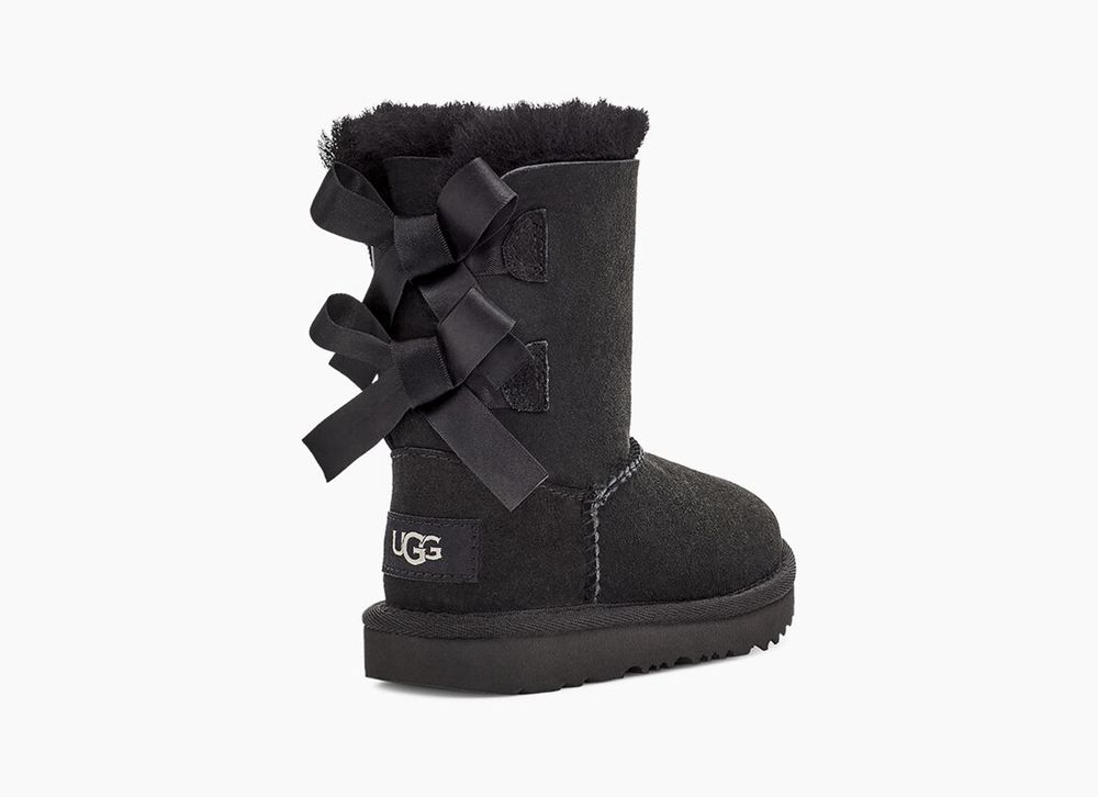 Ugg Boots Canada - Ugg Kids' Bailey Bow Ii Black